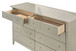 Elegant Casual Dresser - Silver Champagne