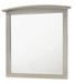 Elegant Wall Mirror - Silver Champagne