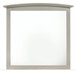 Elegant Wall Mirror - Silver Champagne