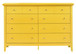 Cheerful Storage Dresser For Modern Spaces - Yellow
