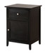 Izzy - Nightstand For Modern Spaces - Black
