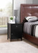 Izzy - Nightstand For Modern Spaces - Black