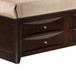Marilla - Queen Storage Bed - Cappuccino