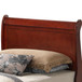 Twin Bed Charming Traditional - Cherry