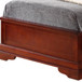 Twin Bed Charming Traditional - Cherry