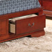 Louis Phillipe - King Storage Bed - Cherry