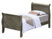 Twin Bed For Cozy Spaces Traditional - Gray