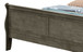 Full Bed Panel Sleigh - Gray