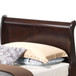 Twin Bed Panel Sleigh - Cappuccino