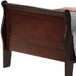 Twin Bed Panel Sleigh - Cappuccino