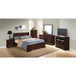 Full Bed Charming Traditional - Cappuccino