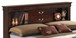 Louis Phillipe - Queen Storage Bed - Cappuccino