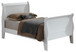 Twin Bed Traditional Charming - White