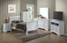 Twin Bed Traditional Charming - White