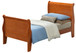 Twin Bed - Oak