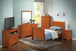Twin Bed - Oak