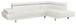 Riveredge - Sectional - White