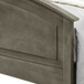 Queen Size Bed With Relaxed Design Stylish - Gray