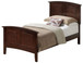 Twin Bed Elegant - Cappuccino