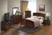 Queen Bed For Cozy Spaces Elegant - Cappuccino