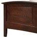 Queen Bed For Cozy Spaces Elegant - Cappuccino