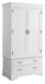 Elegant Traditional Armoire - White