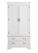 Elegant Traditional Armoire - White
