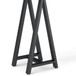 Sawhorse - Solid Walnut Veneer And Metal Console Sofa Table - Walnut