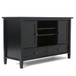 Warm Shaker - TV Media Stand Handcrafted - Black