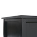 Warm Shaker - TV Media Stand Handcrafted - Black