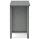 Warm Shaker - Bedside Table - Fog Gray