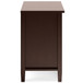 Warm Shaker - Bedside Table - Russet Brown