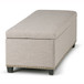 Kingsley - Large Storage Ottoman - Natural