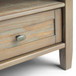 Warm Shaker - Square Coffee Table - Distressed Gray