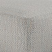 Nate - Square Pouf - Patterned Gray Melange