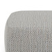 Nate - Square Pouf - Patterned Gray Melange