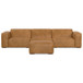 Rex - 3 Seater Sofa And Ottoman - Sienna