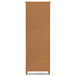 Warm Shaker - 5 Shelf Bookcase, Handcrafted - Brown