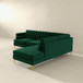 Brooke - Sectional Sofa Right Facing - Green