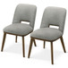 Blake - Dining Chair (Set of 2) - Brown / Light Gray