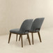 Blake - Dining Chair (Set of 2) - Brown / Dark Gray