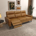 Elliot - Incliner Sofa Left - Waxy Tan