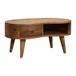 Mini Wave Coffee Table - Oak
