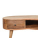 Mini Wave Coffee Table - Oak