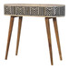 Inlay - Edessa Bone Console Table - Oak