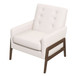 Cole - Comfortable Lounge Chair - Beige