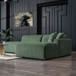 Mar - Sectional Sofa Right Facing - Green