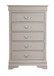 Lorana - Modern Chest - Silver Champagne