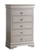 Lorana - Modern Chest - Silver Champagne