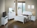 King Bed - White